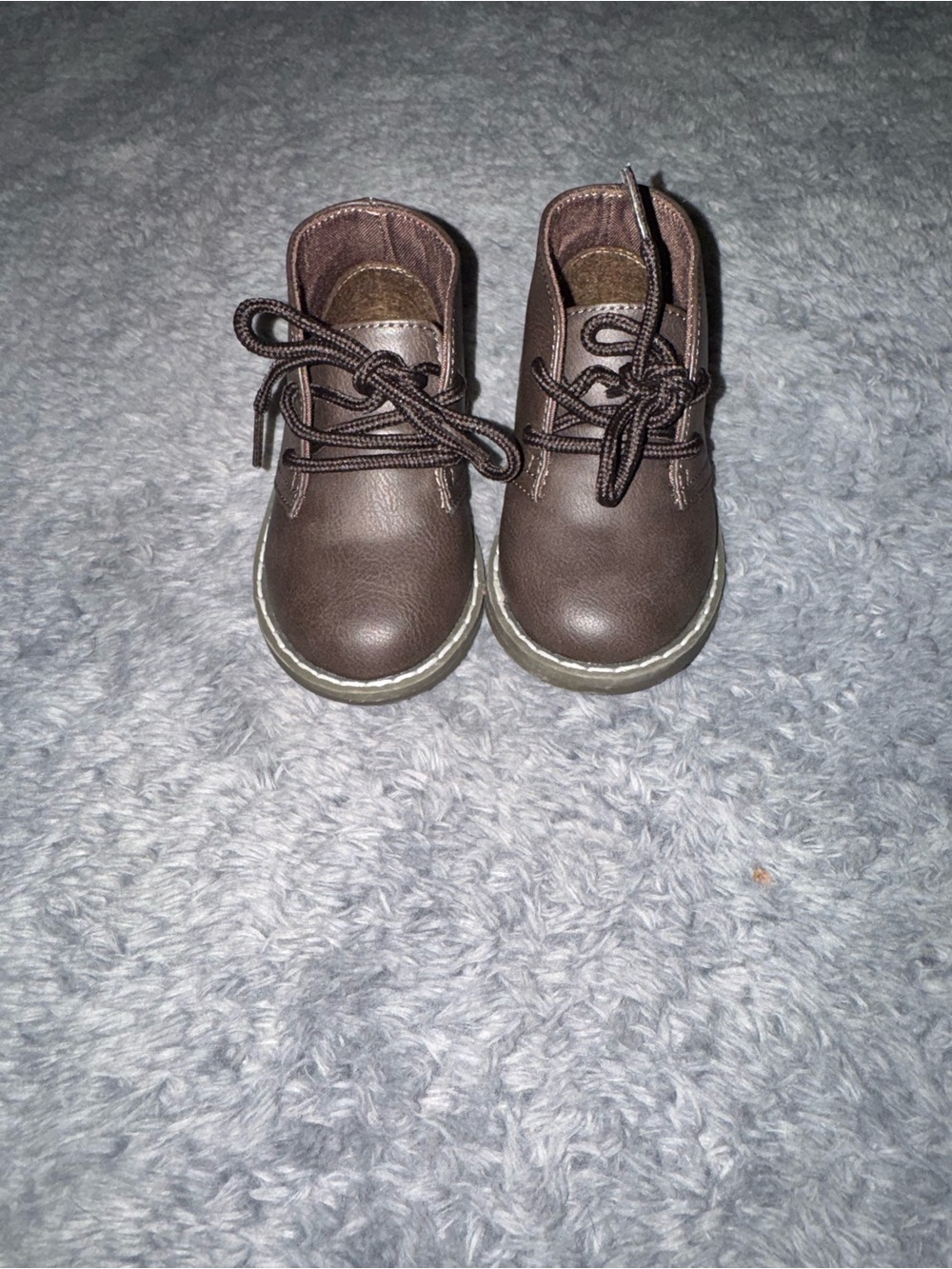 The Children's Place Brown Lace-Up Kids Boots